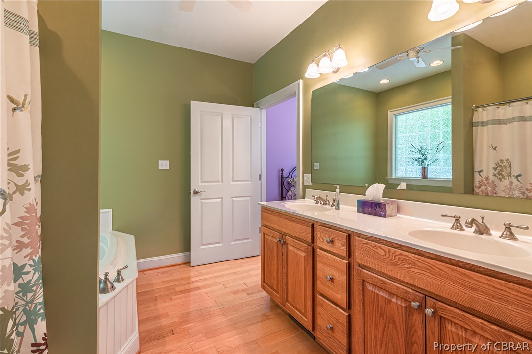 471 Woodbrook Road Lancaster, VA 22503 - Photo 25 of 47 Double Vanity in Master Bath.