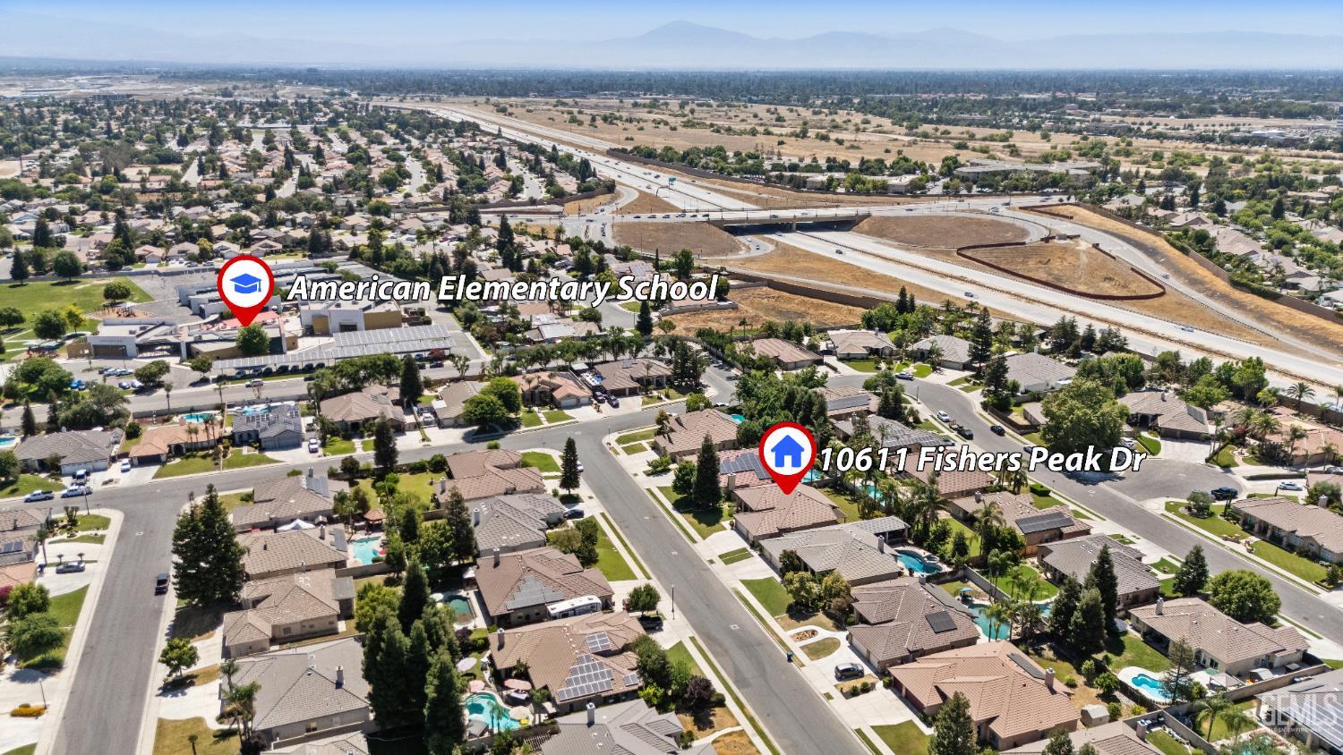 Undisclosed Address Bakersfield, CA 93312 - Photo 44 of 45 an aerial view of a city