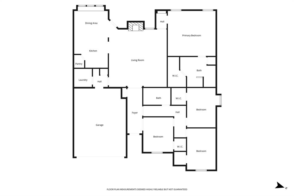 1663 Potomac Drive Burleson, TX 76028 - Photo 25 of 25 a picture of a floor plan
