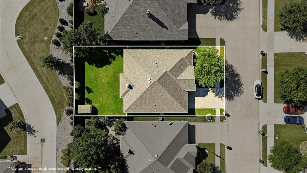 1663 Potomac Drive Burleson, TX 76028 - Photo 20 of 25 an aerial view of a house