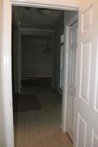 a view of empty room