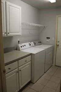 a view of front door