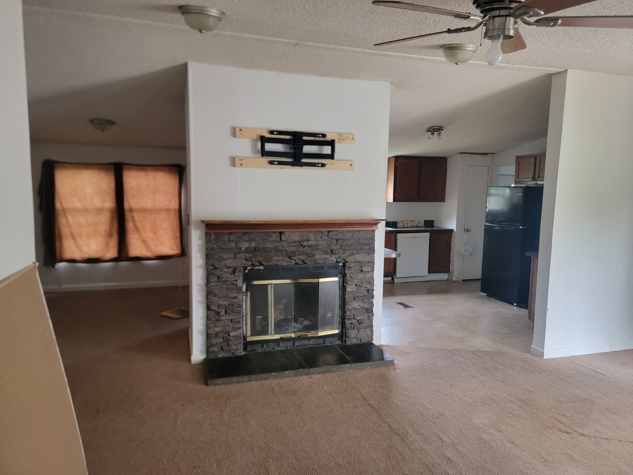 7770 Bethlehem Road Springfield, TN 37172 - Photo 2 of 5 a living room with furniture and a fireplace