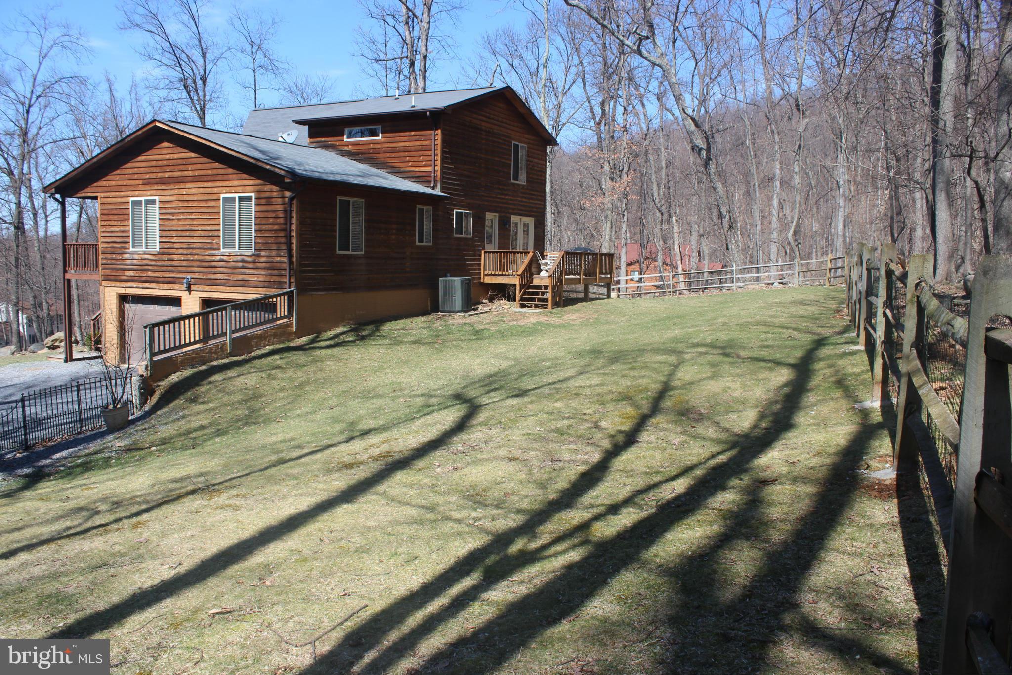 495 Greenfield Road Front Royal, VA 22630 - Photo 3 of 29 Fully Fenced in Back Yard