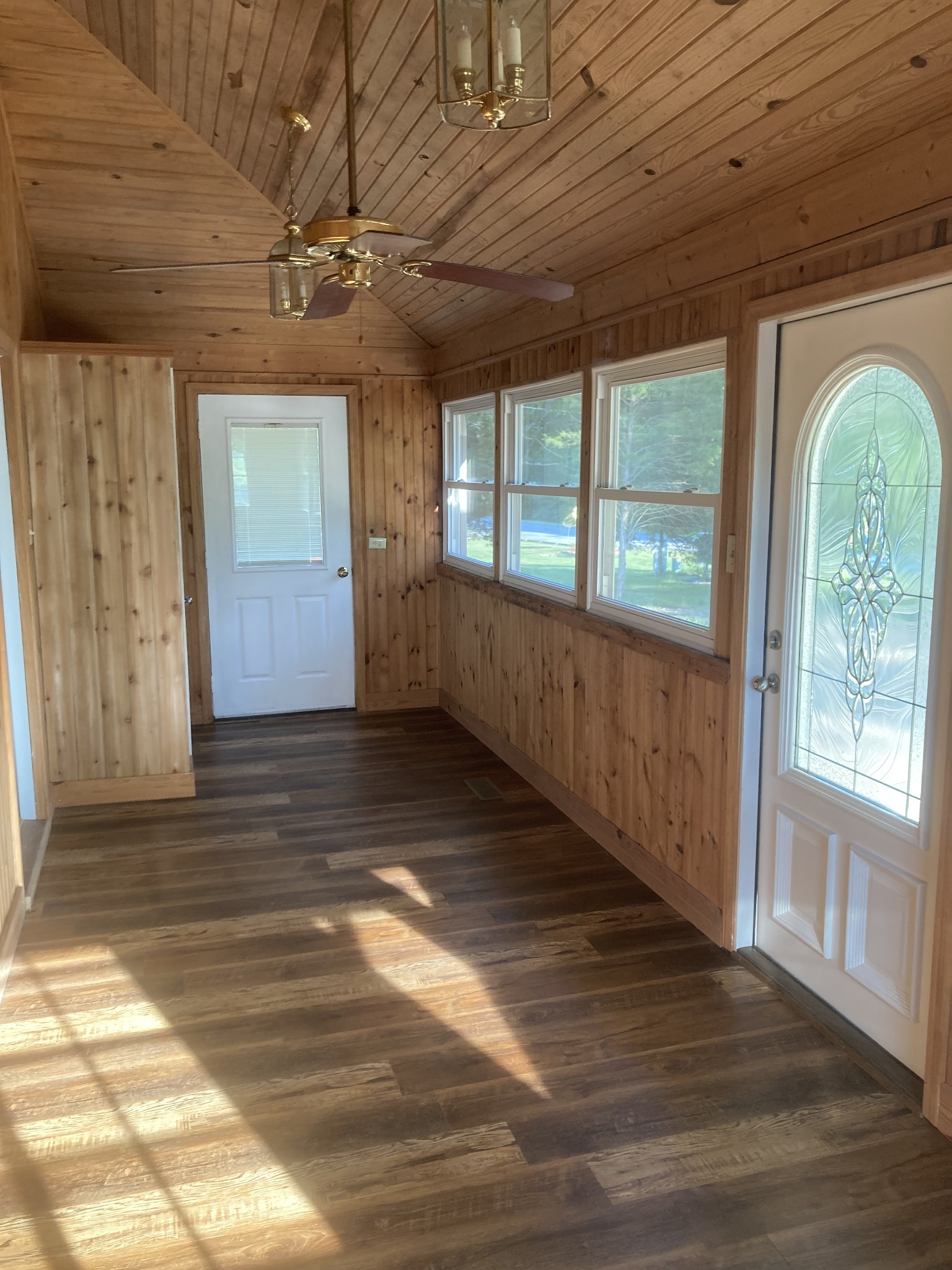 4516 Mansford Road Winchester, TN 37398 - Photo 15 of 53 a view of an empty room with wooden floor and a window