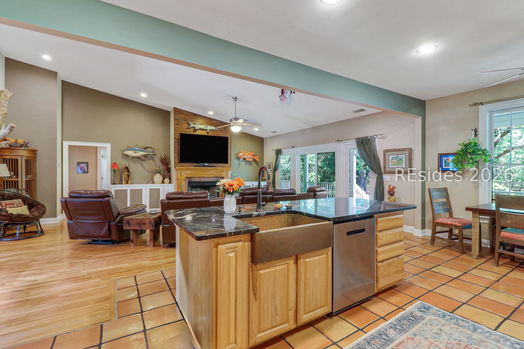 7724 Bees Creek Road Ridgeland, SC 29936 - Photo 14 of 82 Family Room from Kitchen