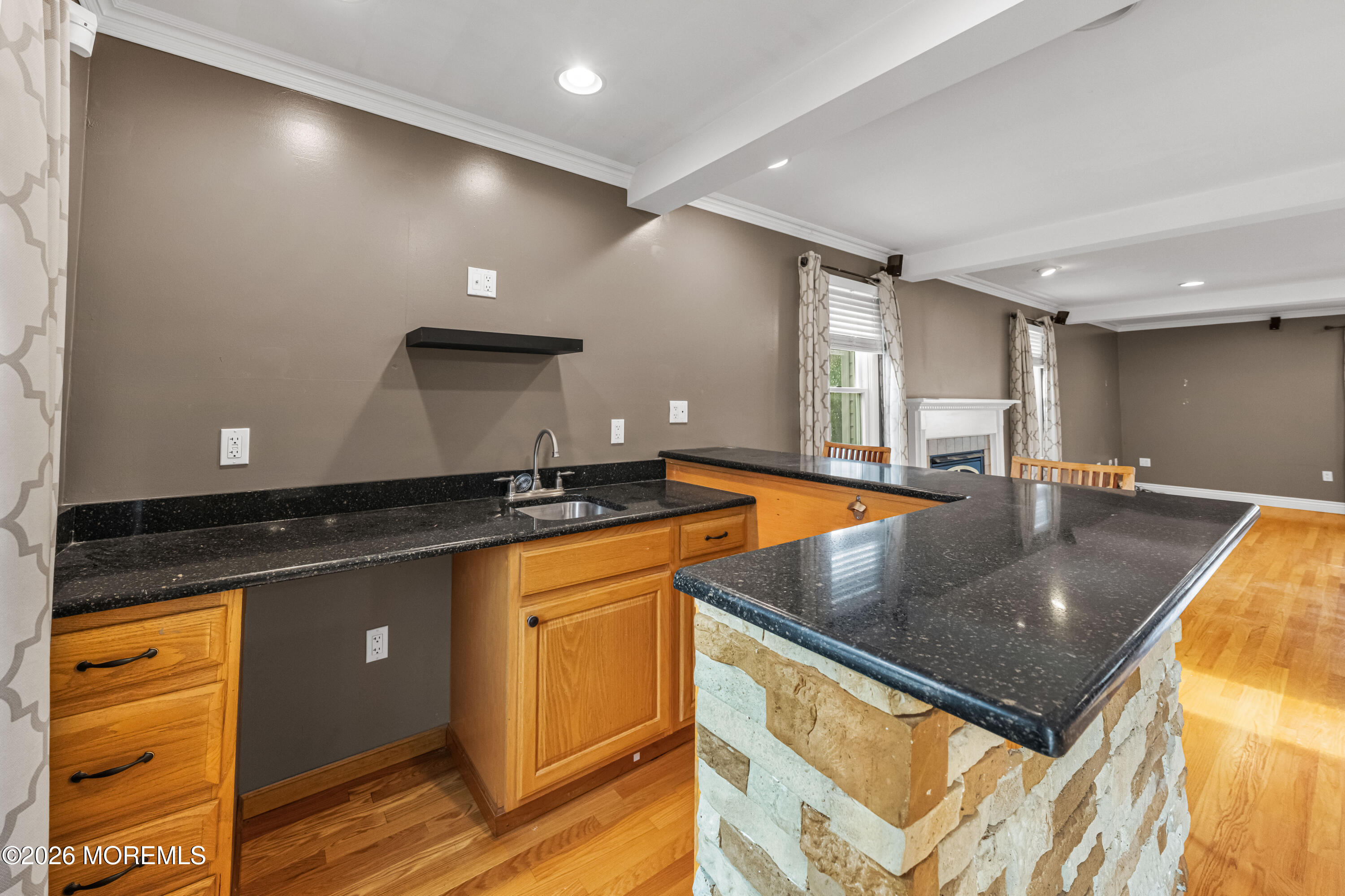 1 Kari Court Jackson, NJ 08527 - Photo 51 of 66 a kitchen with stainless steel appliances granite countertop a sink a stove and a refrigerator