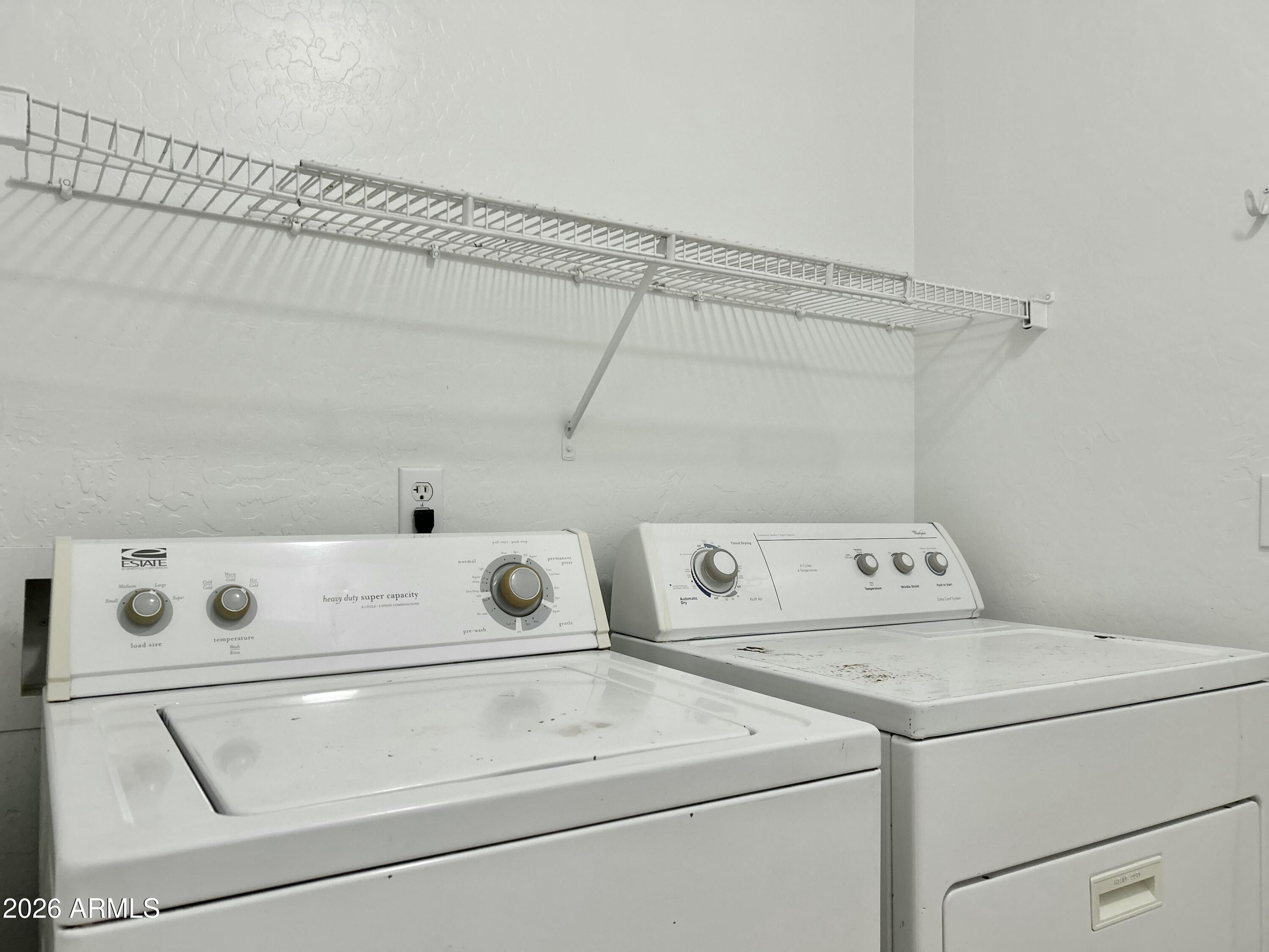 2701 East Bagdad Road San Tan Valley, AZ 85143 - Photo 19 of 21 a utility room with dryer and washer