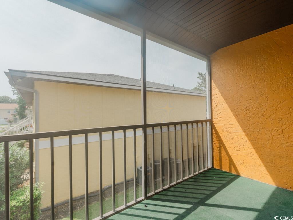 1301 Pridgen Road, Unit 105 Myrtle Beach, SC 29577 - Photo 16 of 22 View of balcony