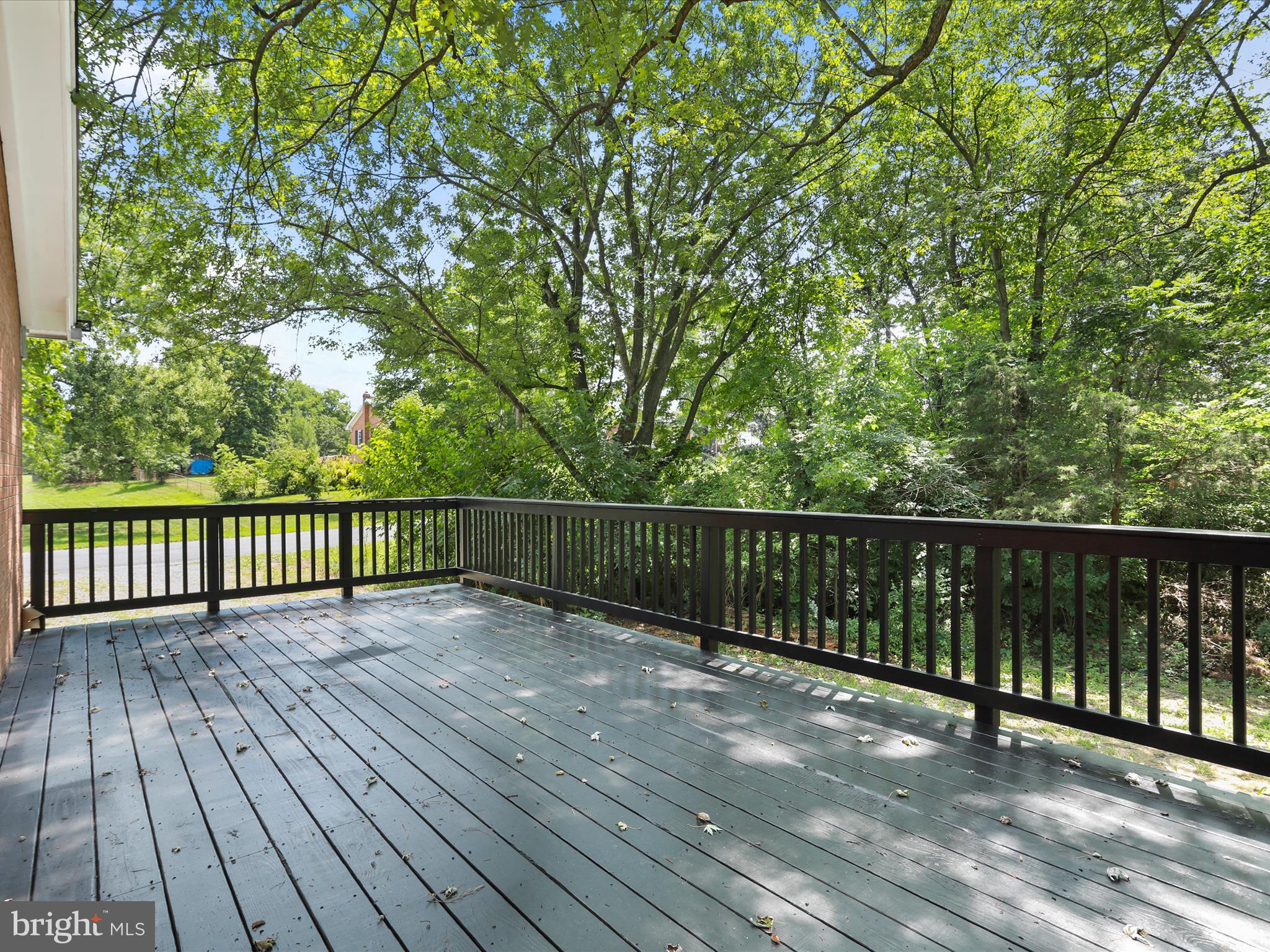 115 Blue Ridge Lane White Post, VA 22663 - Photo 25 of 35 a view of deck with a wooden floor