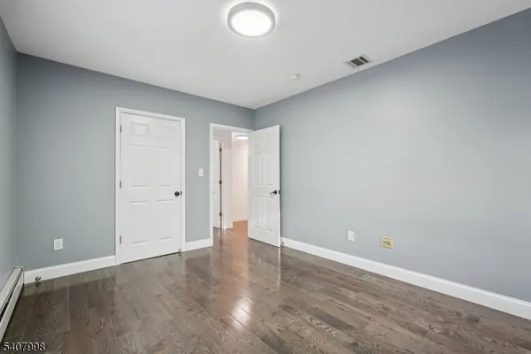 wooden floor in an empty room