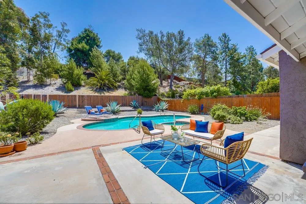 7214 Durango Circle Carlsbad, CA 92011 - Photo 1 of 37 a backyard of a house with table and chairs