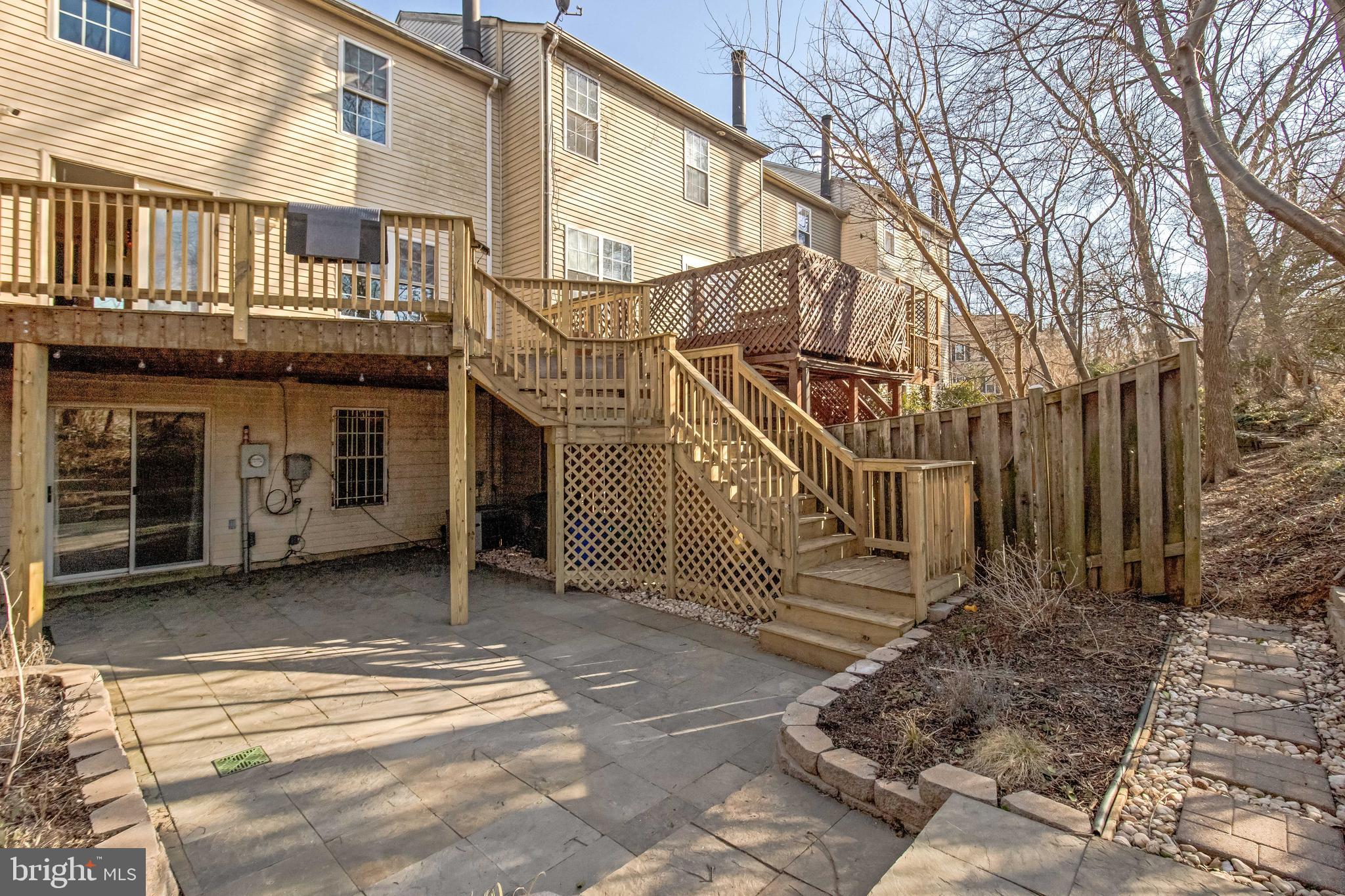 10340 Castlehedge Terrace Silver Spring, MD 20902 - Photo 22 of 62 Unique two levels of outdoor space entratainment.