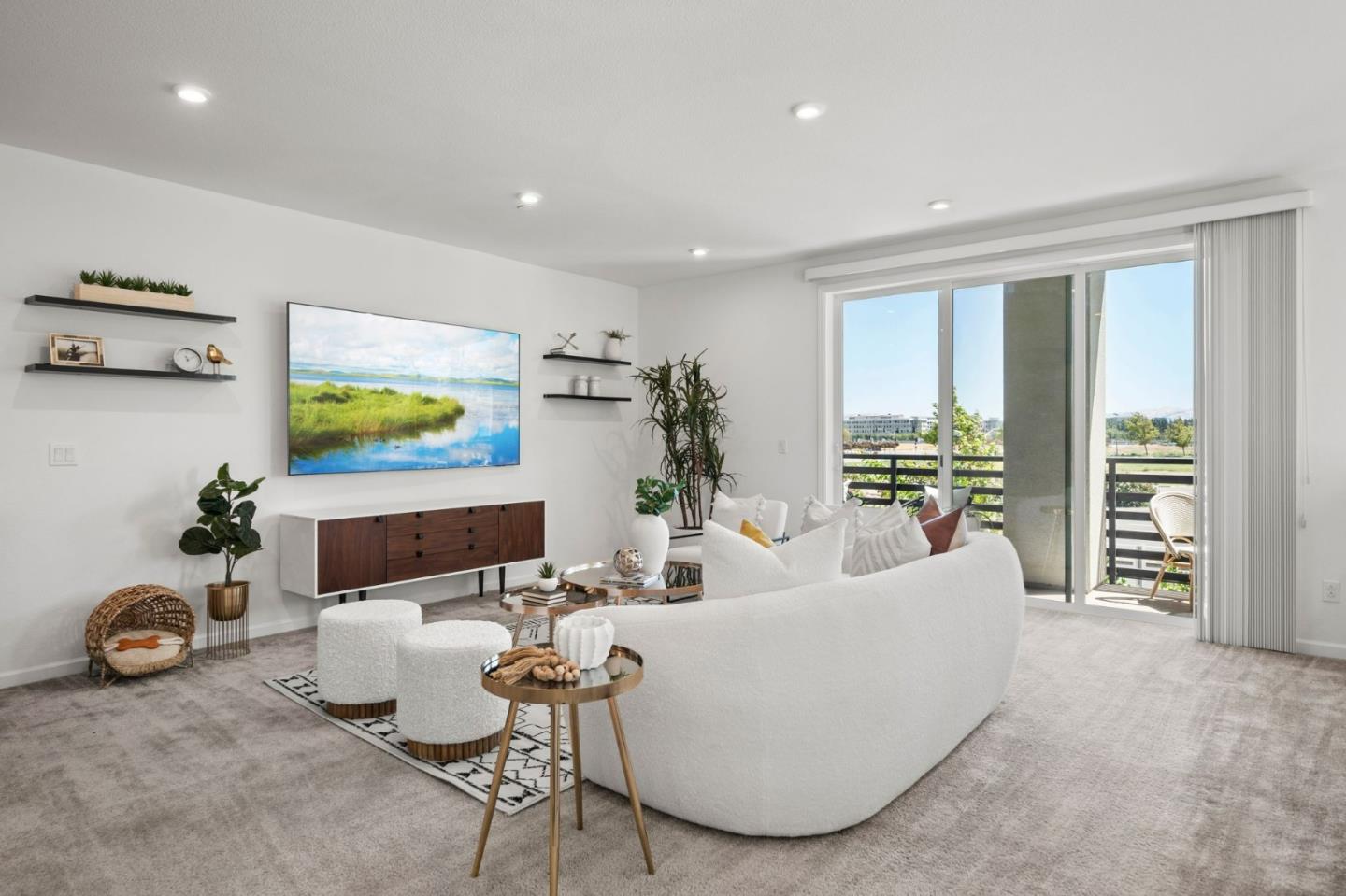 5465 Dublin Boulevard Dublin, CA 94568 - Photo 11 of 37 a living room with furniture and a flat screen tv