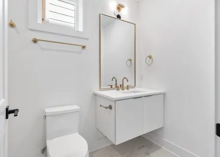 a close up view of a bathtub