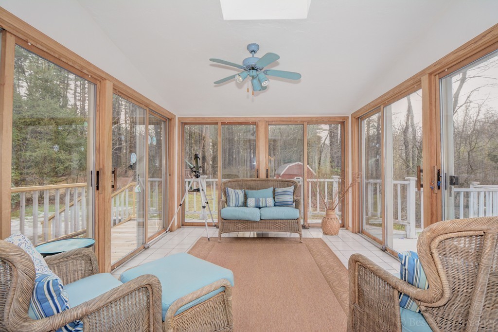 86 Harvard Road Stow, MA 01775 - Photo 17 of 19 a living room with furniture and a large window