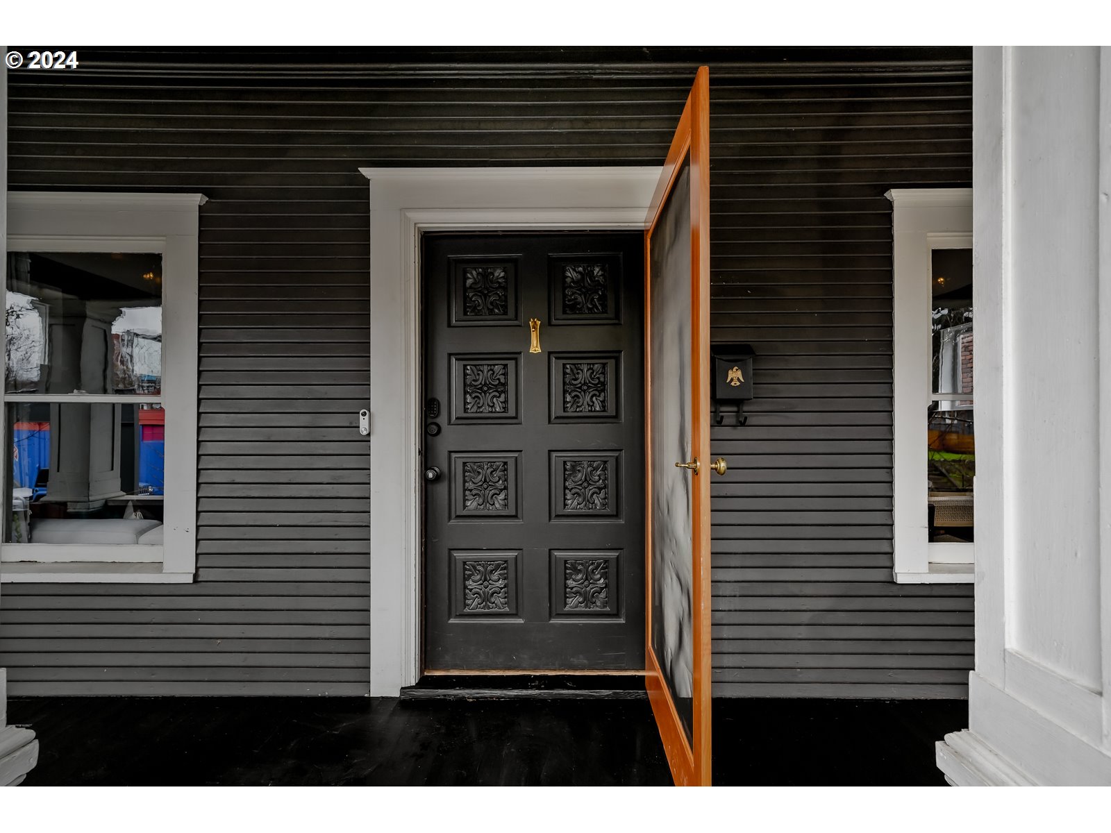 1518 North Webster Street Portland, OR 97217 - Photo 2 of 38 a view of front door and windows