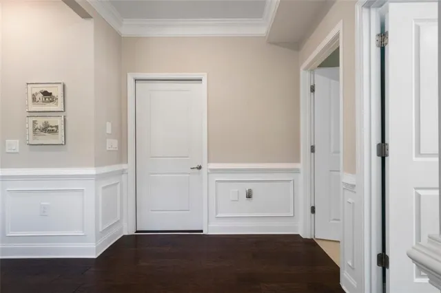 a room with storage and utility