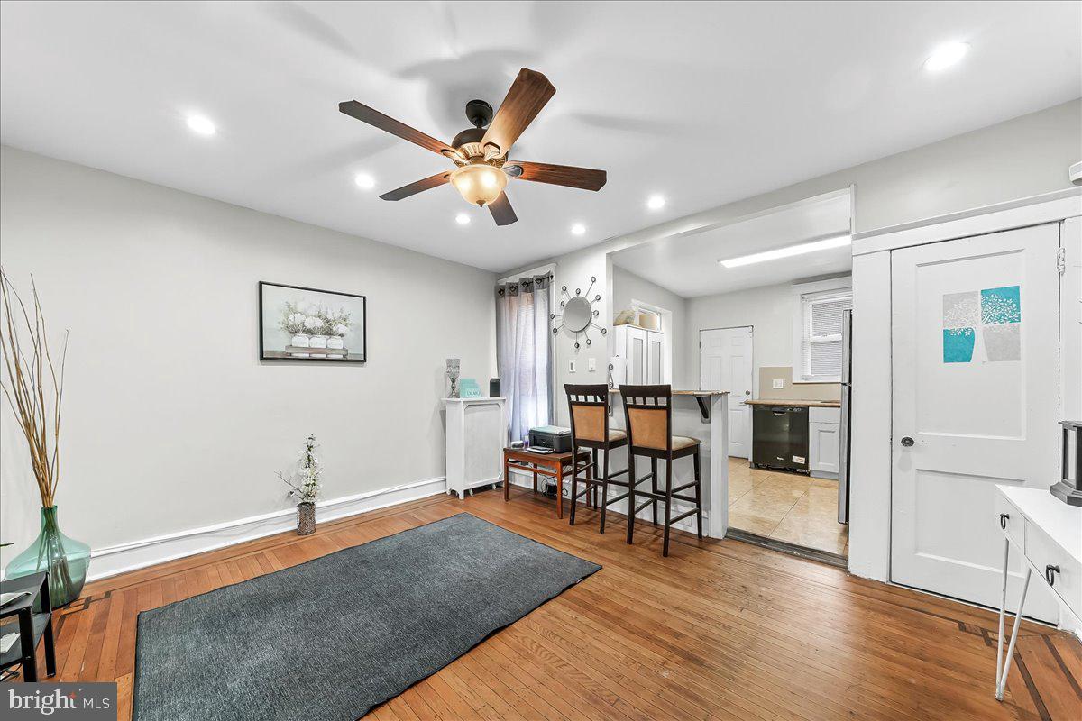 5348 West Berks Street Philadelphia, PA 19131 - Photo 6 of 18 a living room with furniture and wooden floor
