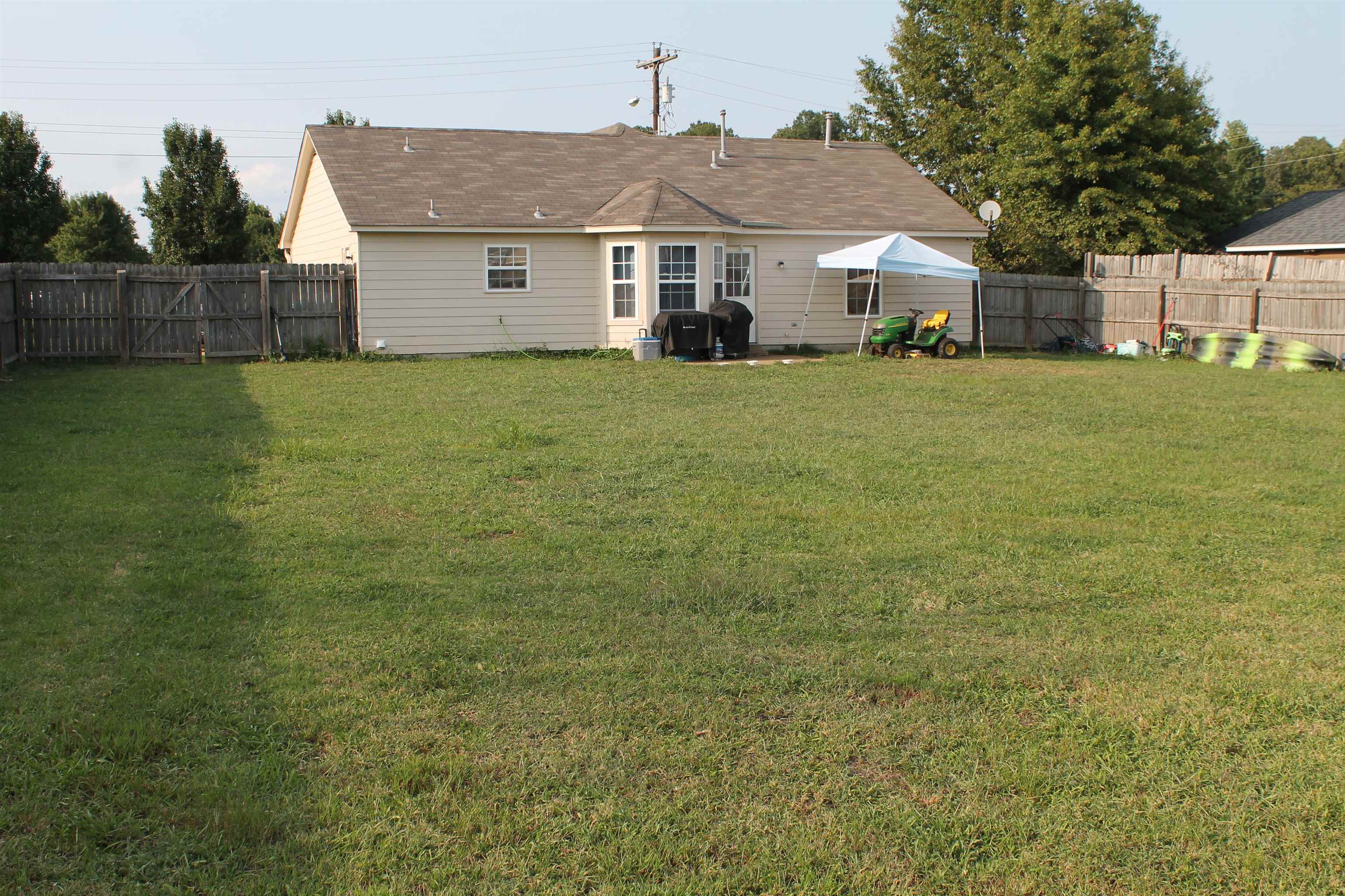75 Springview Street Mason, TN 38049 - Photo 12 of 14 View of yard