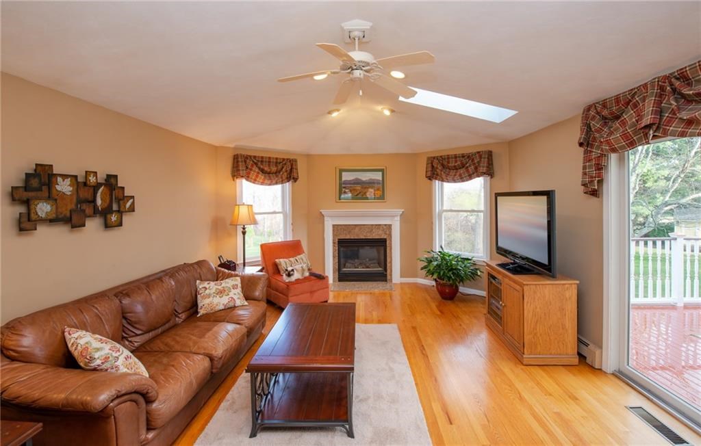 185 Wickham Road North Kingstown, RI 02852 - Photo 16 of 38 Family room with gas fireplace and wet bar!