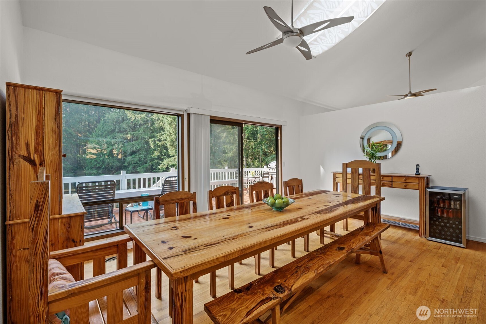 4714 175th Street Southeast Bothell, WA 98012 - Photo 21 of 40 a view of a dining room with furniture window and outside view