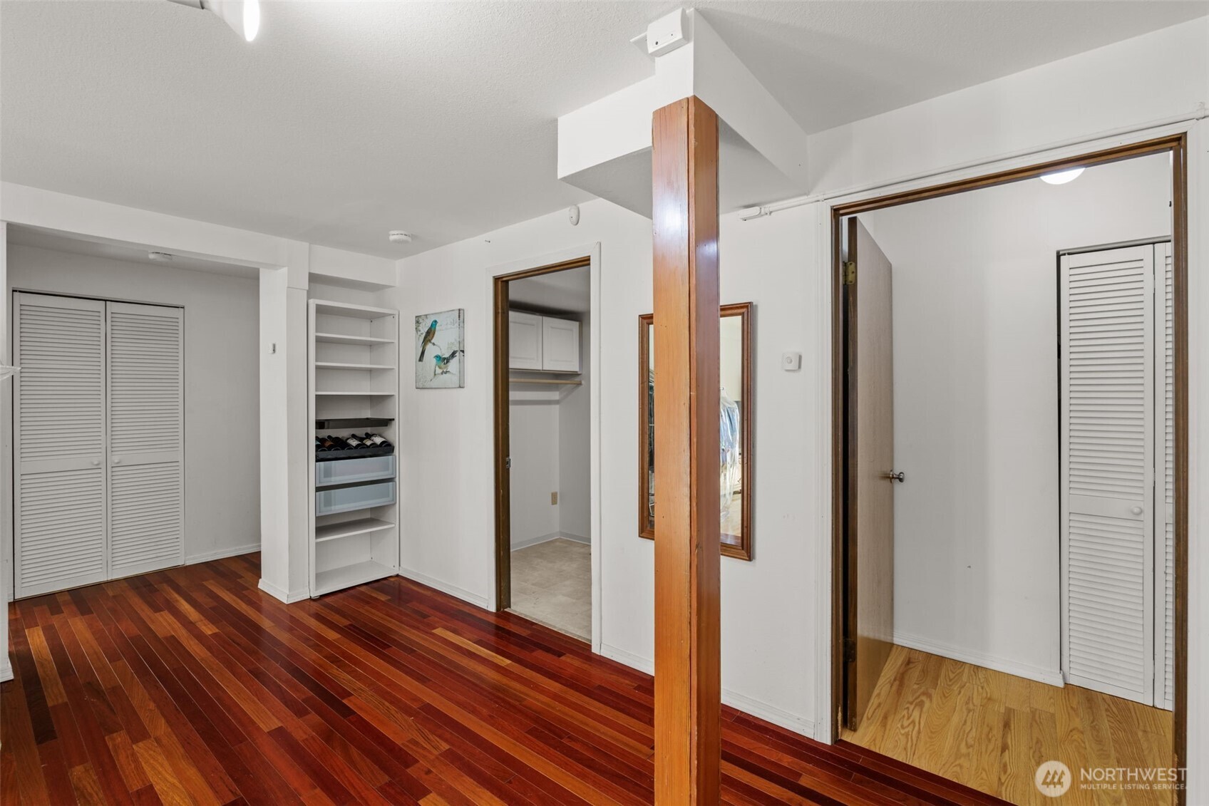 4714 175th Street Southeast Bothell, WA 98012 - Photo 33 of 40 a view of closet area with wooden floor