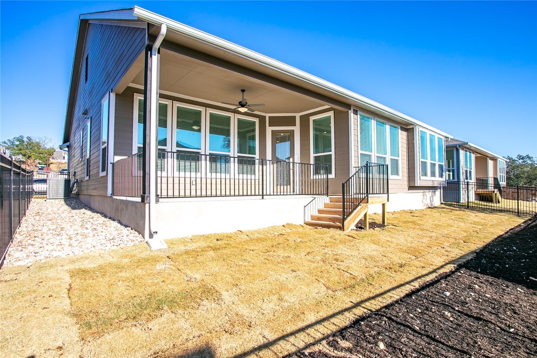 505 Affazia Lane Georgetown, TX 78628 - Photo 30 of 32 a view of a house with pool and sitting area
