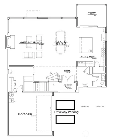 a picture of a floor plan