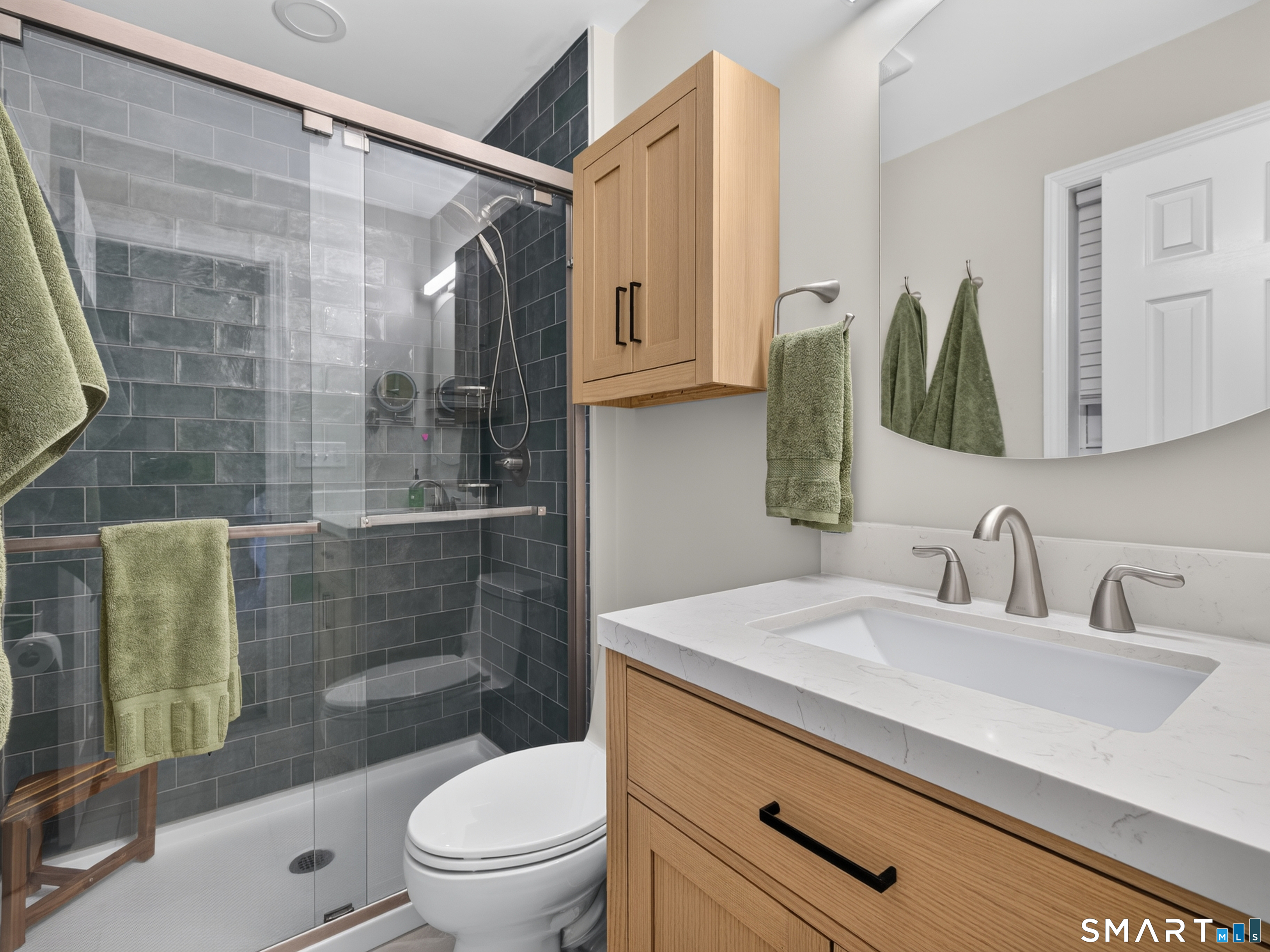 46 Spring Glen Road East Lyme, CT 06357 - Photo 20 of 40 Primary remodeled bathroom
