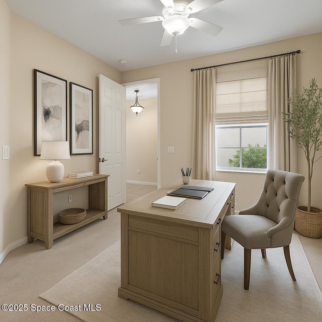 5779 Claiborne Street Melbourne, FL 32940 - Photo 9 of 15 a view of a livingroom with furniture and window