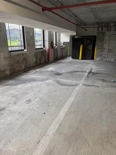 a close up of a wall