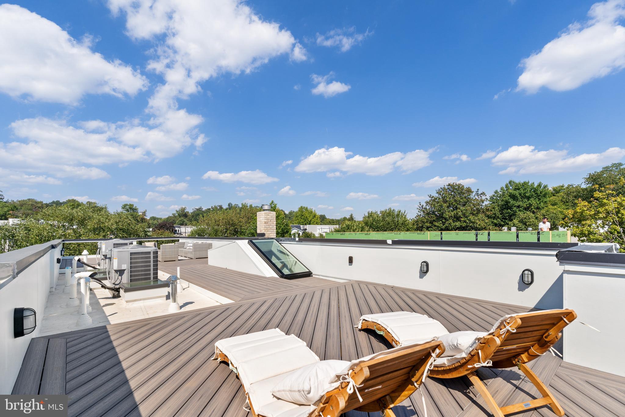 3726 R Street Northwest Washington, DC 20007 - Photo 44 of 59 Rooftop deck