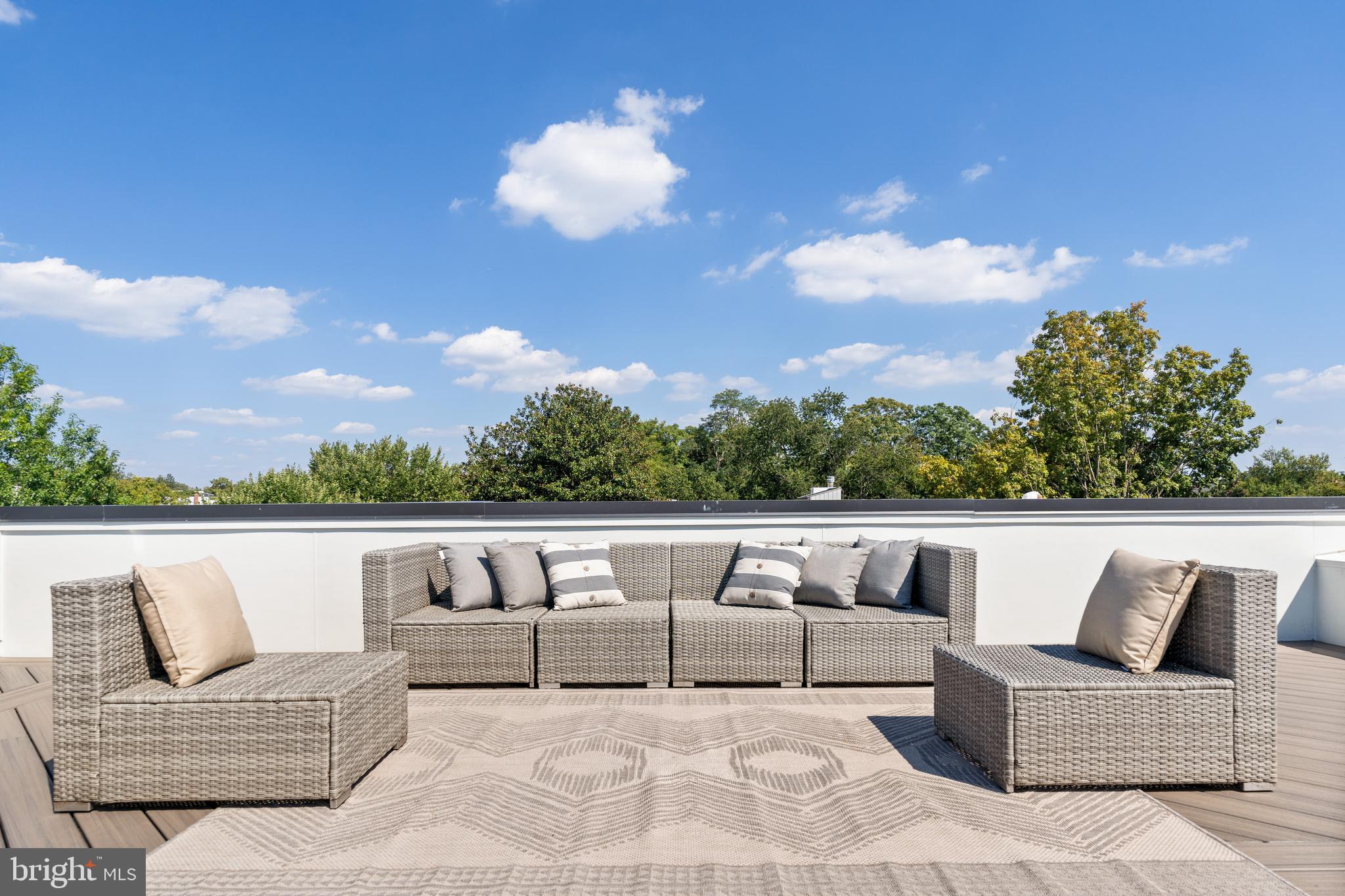 3726 R Street Northwest Washington, DC 20007 - Photo 46 of 59 Rooftop deck