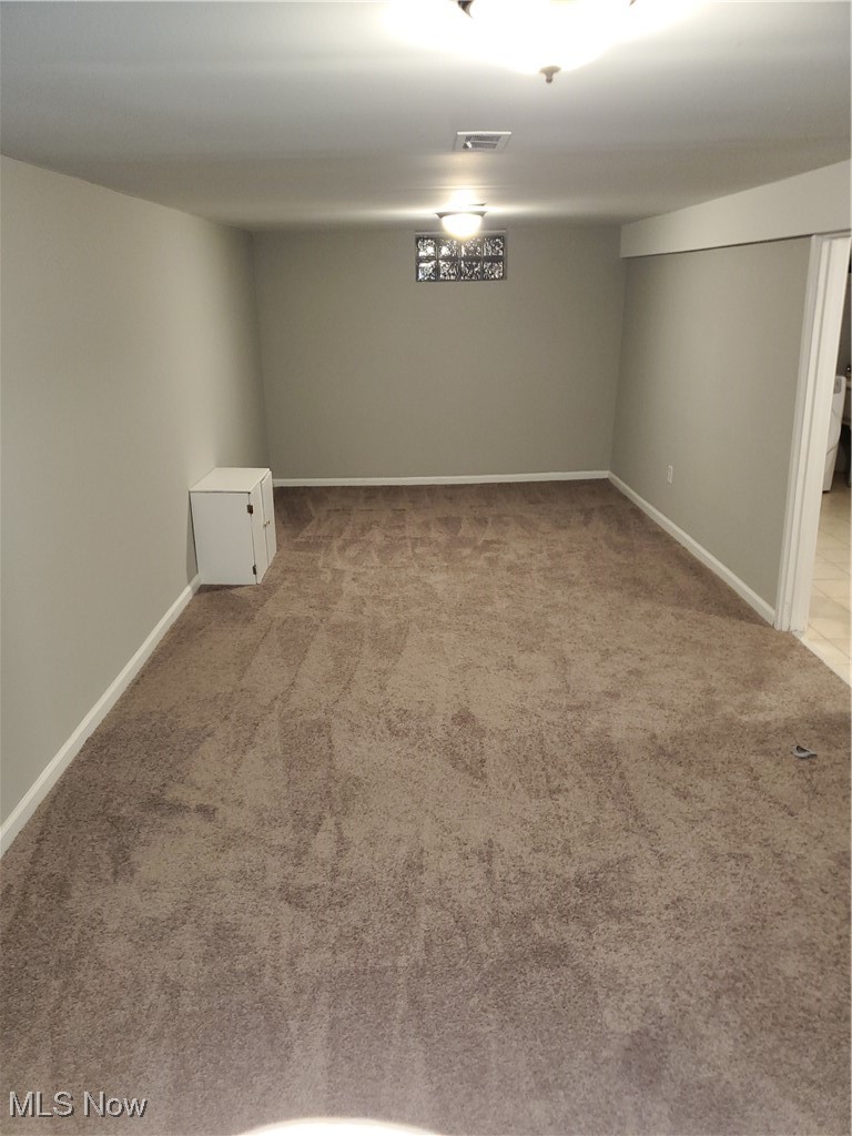 4678 Ridge Road Brooklyn, OH 44144 - Photo 16 of 17 Basement with light carpet