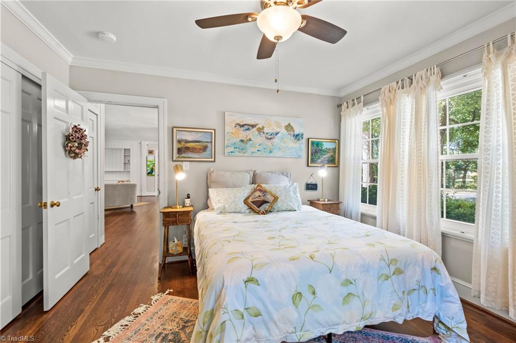 849 Chester Road Winston-Salem, NC 27104 - Photo 30 of 50 Second bedroom has beautiful windows to add natural lighting to the room