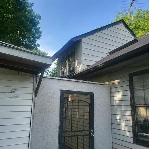 a view of front door