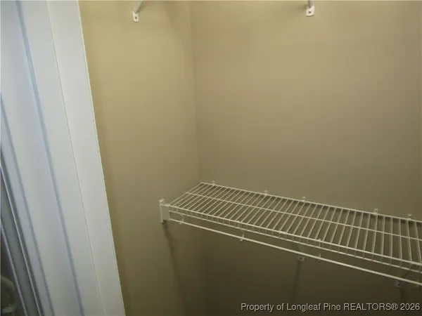 a view of a room with stairs