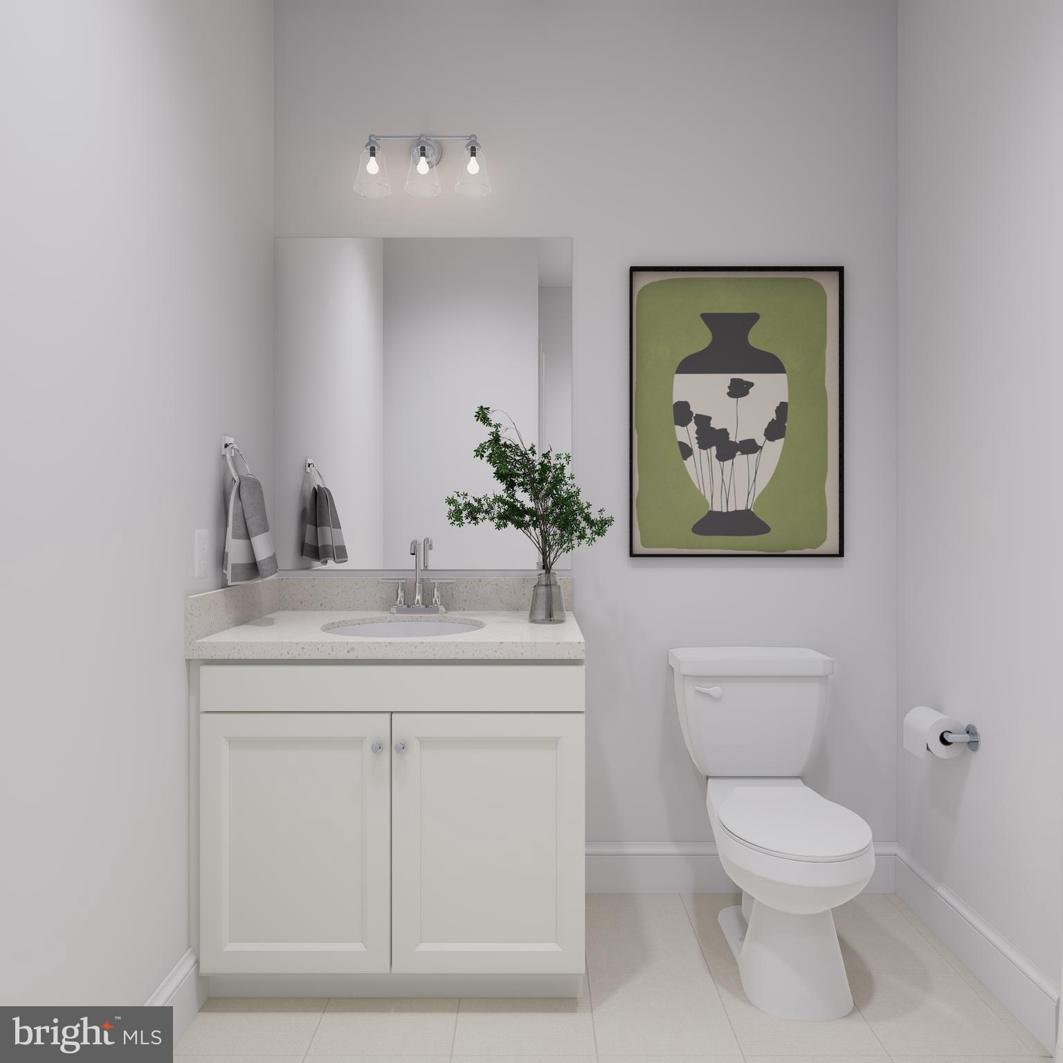 83 Bethlehem Pike, Unit 1213 Colmar, PA 18915 - Photo 15 of 18 a bathroom with a toilet a sink and mirror