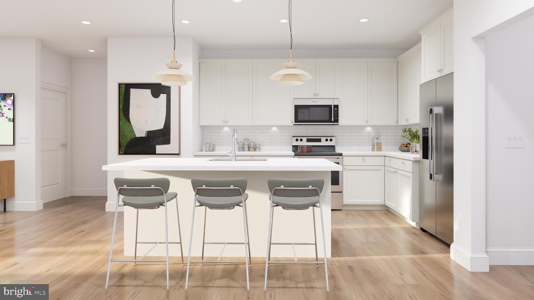 83 Bethlehem Pike, Unit 1213 Colmar, PA 18915 - Photo 2 of 18 a kitchen with a sink a counter top space appliances and cabinets
