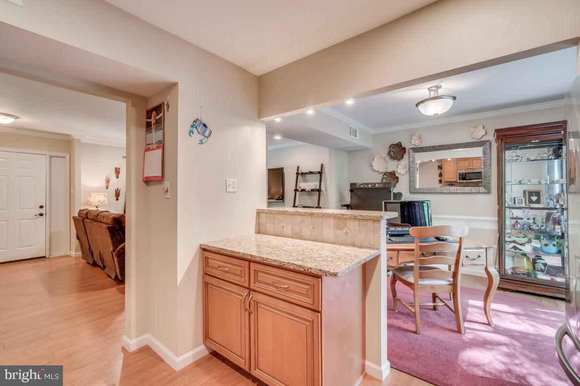 2444 Cloudcroft Square Reston, VA 20191 - Photo 12 of 32 Kitchen Opens to the Dining Room