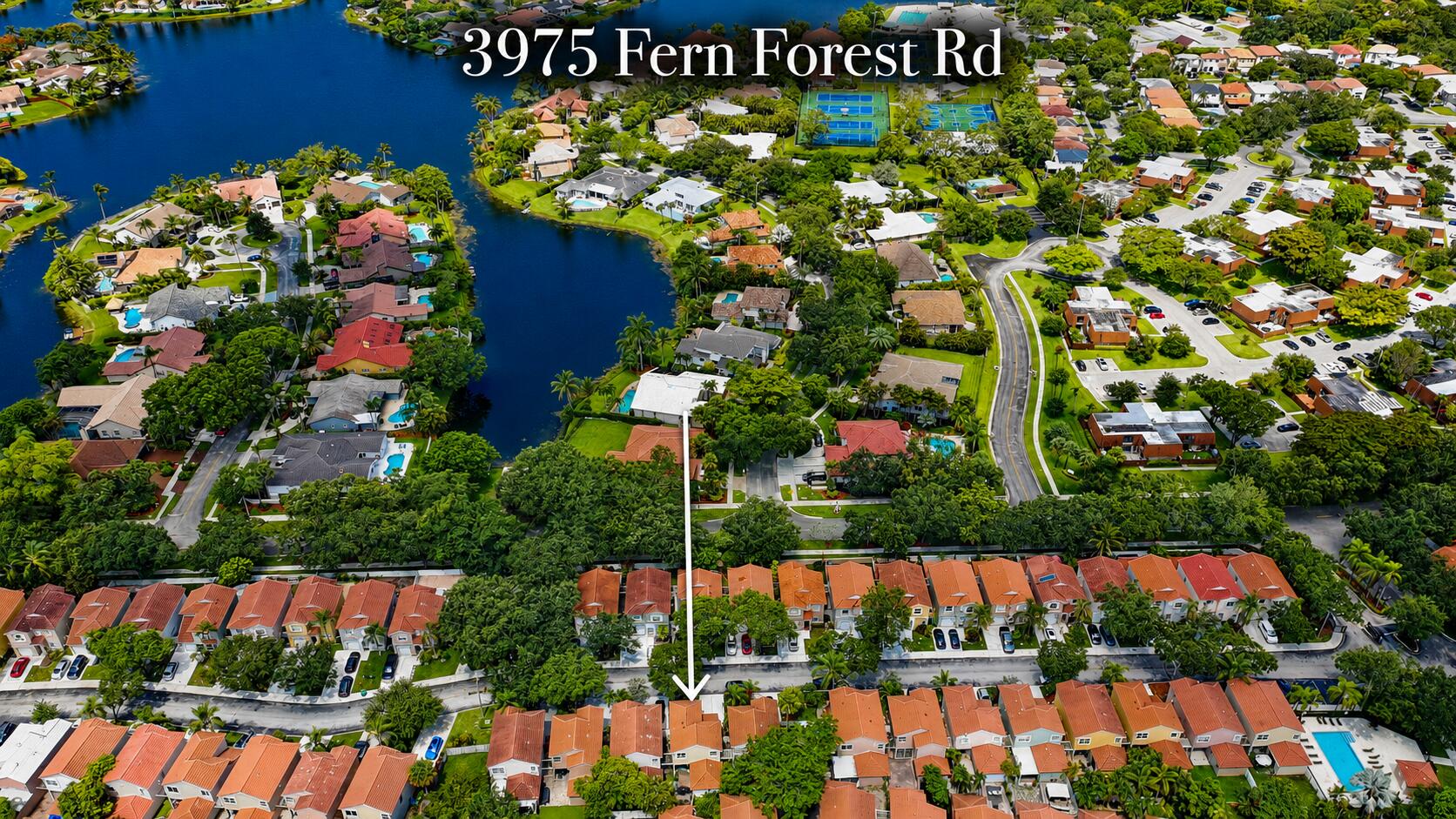 3975 Fern Forest Road Cooper City, FL 33026 - Photo 40 of 49 1st drone photo