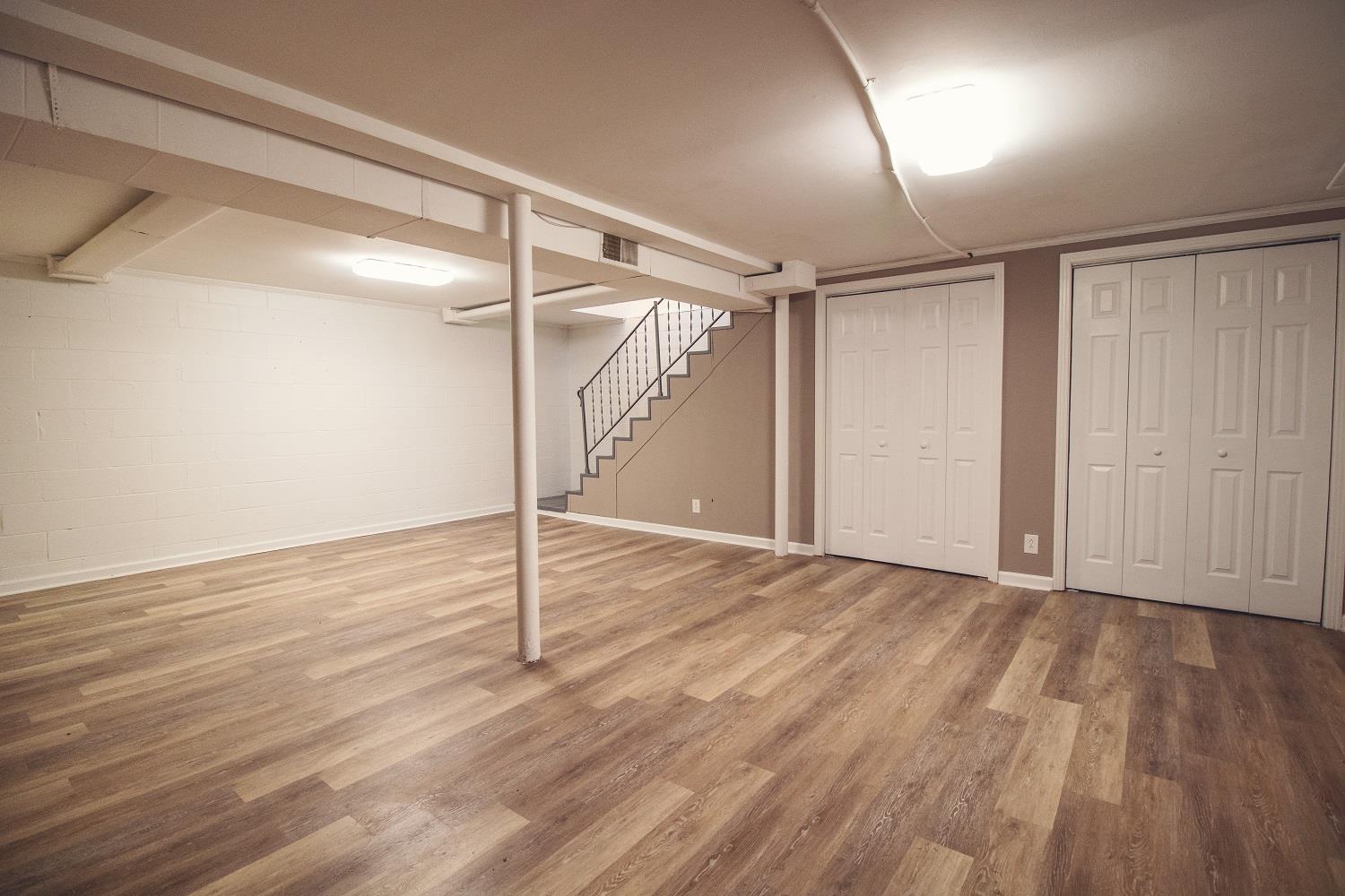 124 Union Hall Road Clarksville, TN 37040 - Photo 12 of 16 Finished Basement with New Paint & Flooring