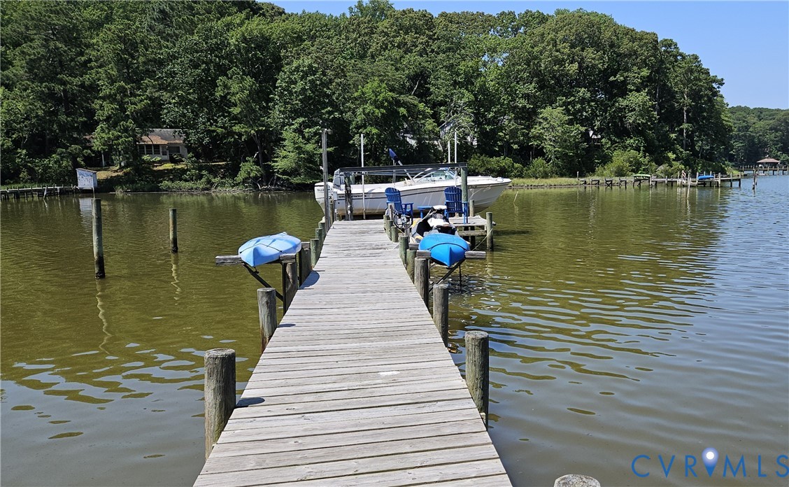 459 Willow Lane Topping, VA 23169 - Photo 6 of 47 a view of a lake with boats