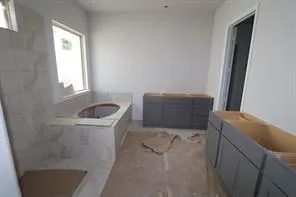 a bathroom with a sink and toilet