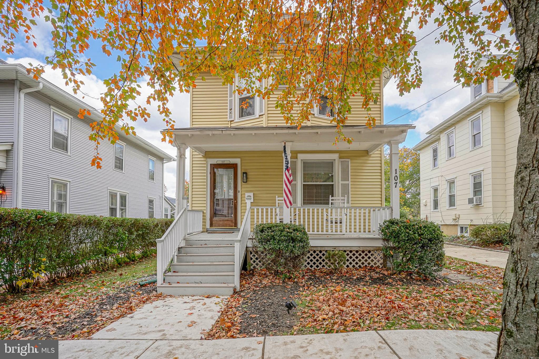 107 Colonial Avenue Haddonfield, NJ 08033 - Photo 2 of 29 front view of a house