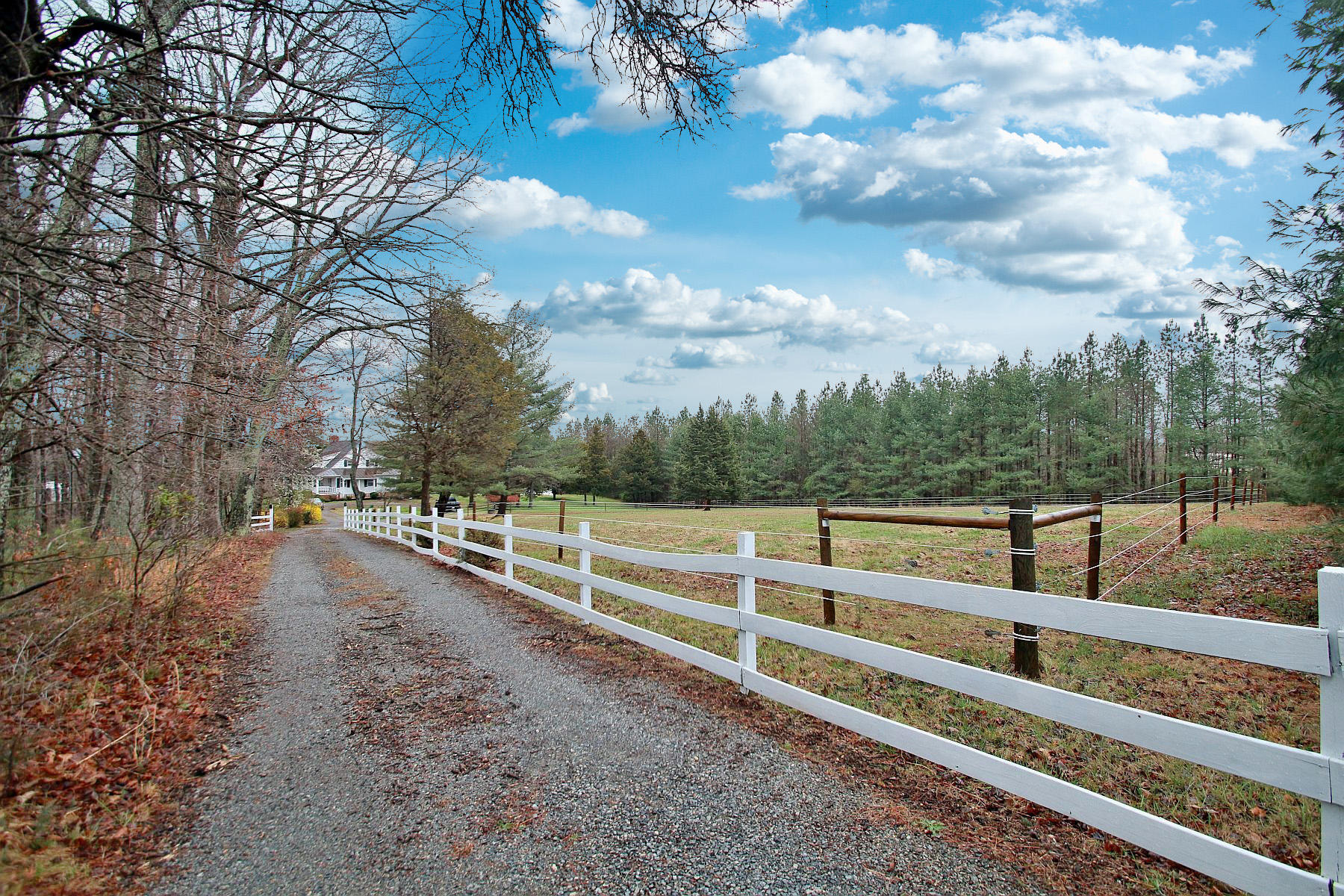 392 Morgans Fork Road Penhook, VA 24137 - Photo 34 of 56 a view of a yard with wooden fence