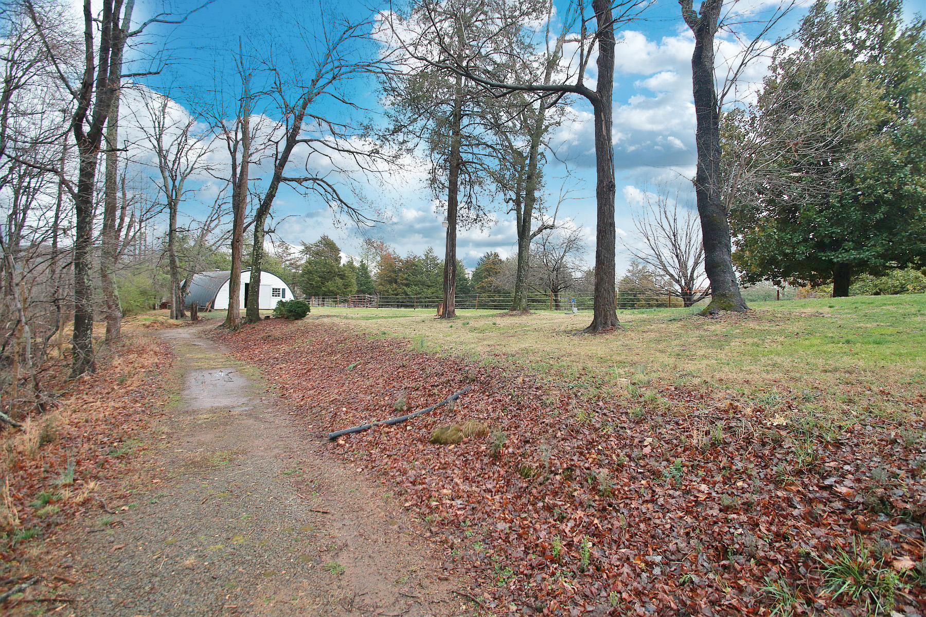 392 Morgans Fork Road Penhook, VA 24137 - Photo 35 of 56 a backyard of a house with lots of green space