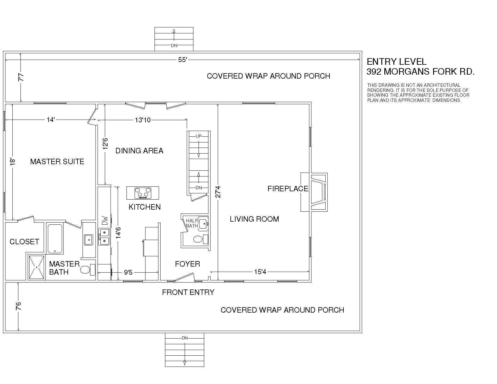 392 Morgans Fork Road Penhook, VA 24137 - Photo 54 of 56 392_morgans_fork_floor_plans_page_1