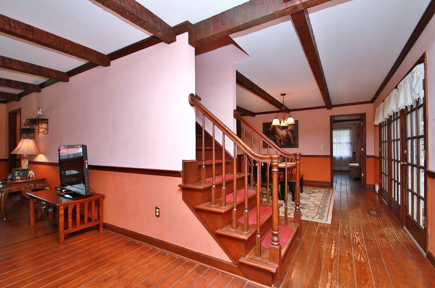 392 Morgans Fork Road Penhook, VA 24137 - Photo 7 of 56 a view of an entryway with wooden floor